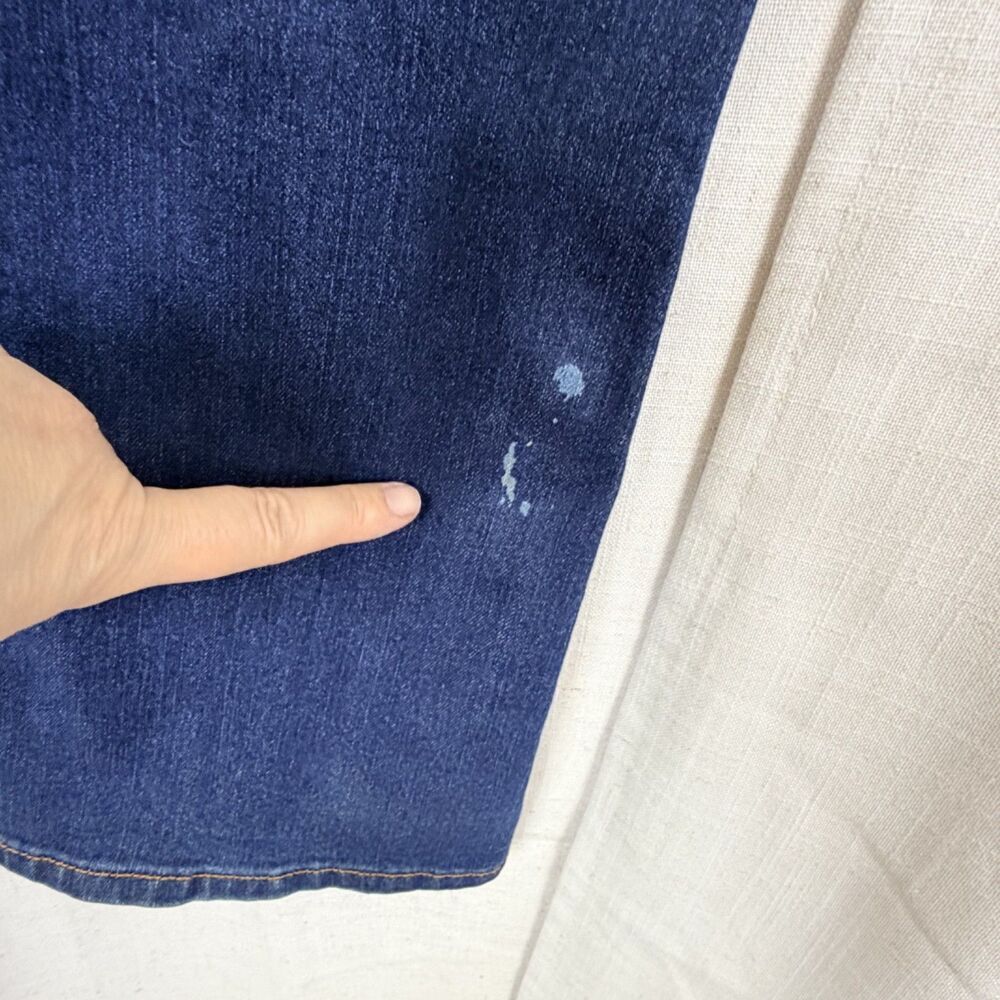 lucky brand lola low rise bootcut jeans y2k boho western vintage wash sz 4 long - Picture 4 of 11